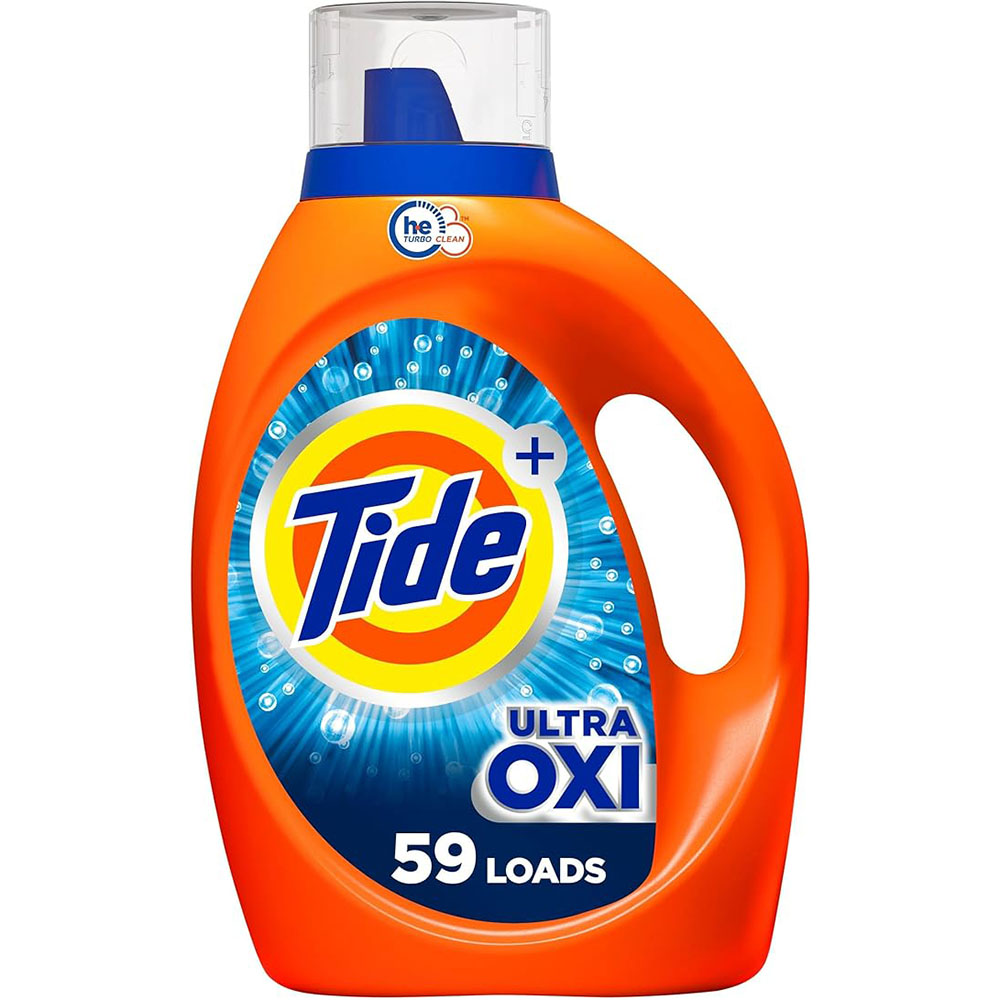 Tide Ultra Oxi Boost Liquid Laundry Detergent, 84 fl oz, 59 Loads