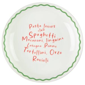 Printed Pasta Serve Bowl - Large