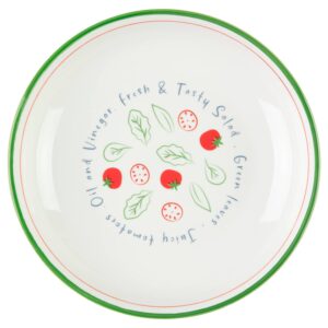 Printed Salad Serve Bowl