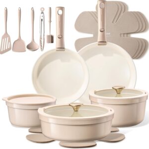 20Pcs Pots and Pans Set Non Stick