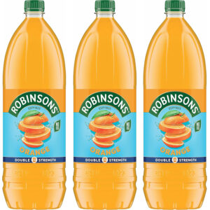 Robinsons Double Strength Orange Pack of 3