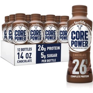 Core Power Protein Shake, 26g Bottle, 14oz, 12 Pack