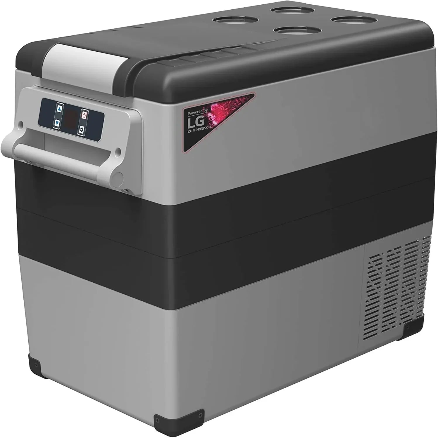 CF45 Portable Refrigerator 12 Volt Car Freezer 42 Quart Mini Fridge Freezer (-4掳C~68掳C) for Truck, RV, Vehicle, Travel, Outdoor -12/24V DC