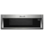 KitchenAid 30-Inch Low Profile Microwave Hood, 1000W, Stainless Steel, Dual LED, 4-Speed Ventilation