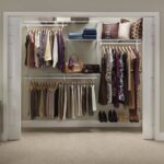 22875 ShelfTrack Adjustable Closet Organizer Kit, White